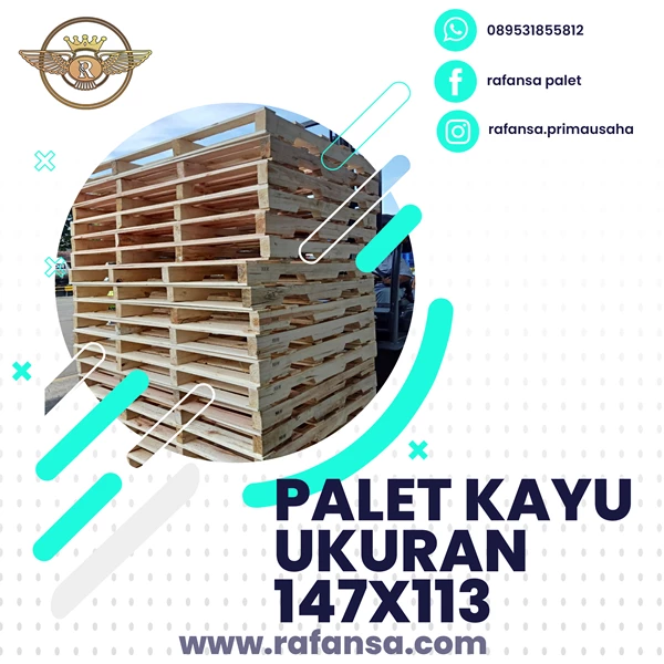 wooden pallet size 147x113