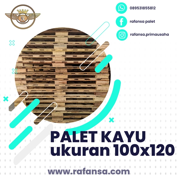 of Wooden Pallet : Size 100 x 120