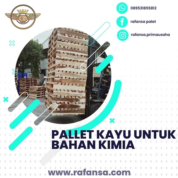 wooden pallets for chemicals