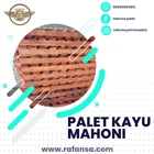 Mahogany wood pallet 1